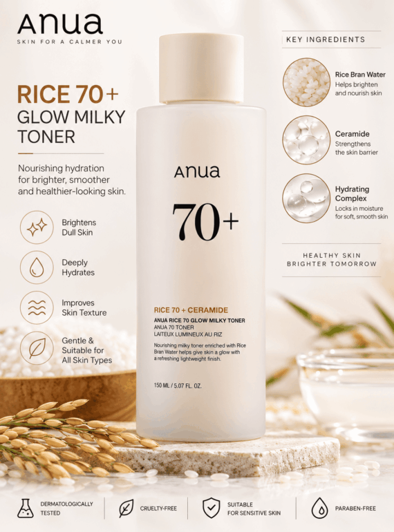 Anua 70+ Rice 70 Ceramide