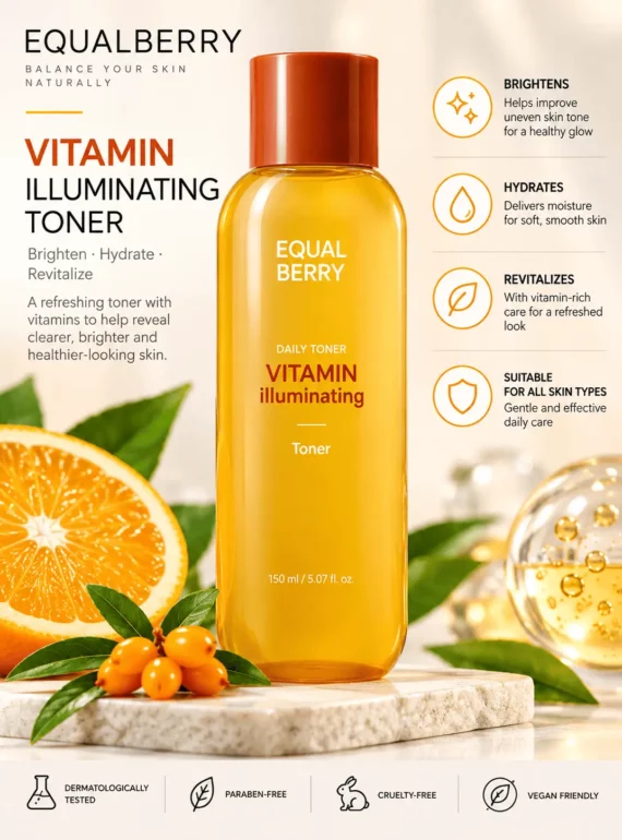 Equal Berry Vitamin Illuminating Toner