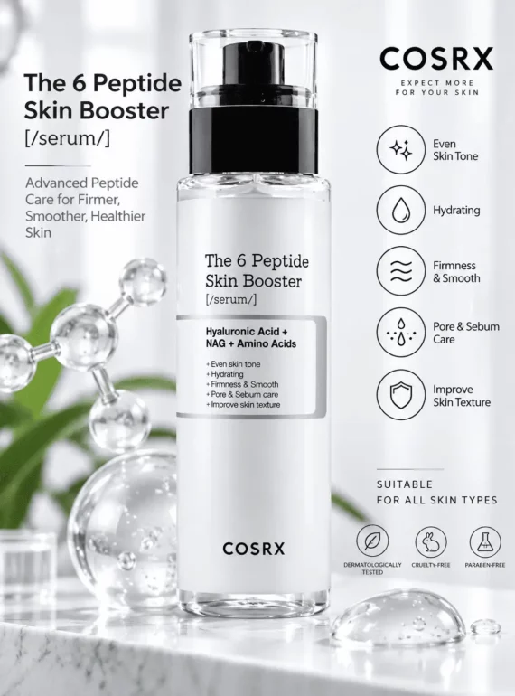 The 6 Peptide Skin Booster Serum